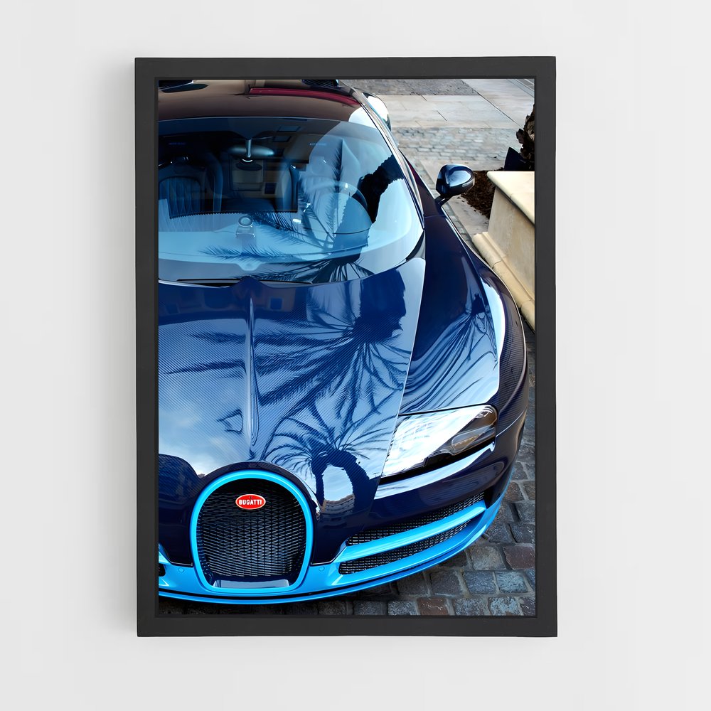 Poster Veyron de grand – affiche Bugatti (vue 2)